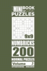 Image for The Mini Book of Logic Puzzles - Numbricks 200 Normal (Volume 7)