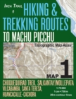 Image for Inca Trail Map 1 Hiking &amp; Trekking Routes to Machu Picchu Topographic Map Atlas Choquequirao Trek, Salkantay/Mollepata, Vilcabamba, Santa Teresa, Huancacalle-Cachora 1 : 75000: Trails, Hikes &amp; Walks T