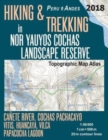 Image for Hiking &amp; Trekking in Nor Yauyos Cochas Landscape Reserve Peru Andes Topographic Map Atlas Canete River, Cochas Pachacayo, Vitis, Huancaya, Vilca, Papacocha Lagoon 1