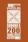 Image for The Mini Book of Logic Puzzles - Sudoku X 200 Normal (Volume 7)