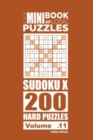 Image for The Mini Book of Logic Puzzles - Sudoku X 200 Hard (Volume 11)