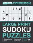 Image for Large Print Sudoku Puzzles (Hard puzzles), (Book 2)