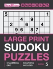 Image for Large Print Sudoku Puzzles (Hard puzzles), (Book 5)
