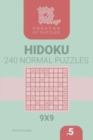 Image for Creator of puzzles - Hidoku 240 Normal (Volume 5)