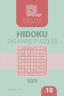 Image for Creator of puzzles - Hidoku 240 Hard (Volume 10)
