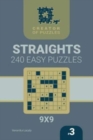 Image for Creator of puzzles - Straights 240 Easy (Volume 3)