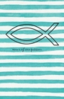 Image for Ocean of Compassion : Ichthys (or Icthus, aka Jesus Fish / Christian Fish Symbol) on 108-page Blank Book Journal