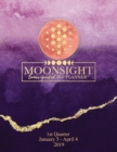 Image for Moonsight Planner - Moon Phase Biz Calendar - 2019 (Daily - 1st Quarter - January to April - Amethyst)