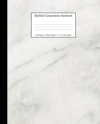 Image for Marbled Composition Notebook : White Marble Paper | Wide Ruled Notebook/Journal Paper