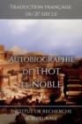 Image for Autobiographie de Thot le noble