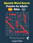 Image for Spanish Word Search Puzzles For Adults : Bible Vol. 1 Book of Genesis, Large Print