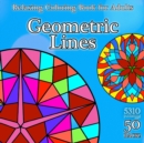 Image for Geometric Lines : Relaxing Coloring Book for Adults