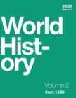 Image for World History, Volume 2 : from 1400 (paperback, b&amp;w)