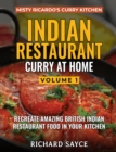 Image for INDIAN RESTAURANT CURRY AT HOME VOLUME 1 : Misty Ricardo's Curry Kitchen