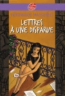 Image for Lettres a une disparue