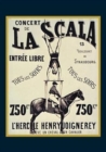 Image for Carnet Blanc, Affiche La Scala &quot;L&#39;Hercule&quot;