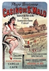 Image for Carnet Blanc, Affiche Casino Saint-Malo