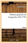 Image for Histoire Generale de Languedoc Tome 3