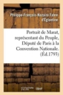 Image for Portrait de Marat, Representant Du Peuple, Depute de Paris A La Convention Nationale.