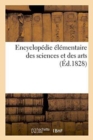 Image for Encyclopedie Elementaire Des Sciences Et Des Arts