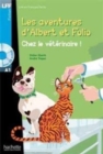 Image for Les aventures d&#39;Albert et Folio : Chez le veterinaire - Livre + MP3 CD-audio