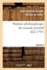 Image for Histoire philosophique du monde primitif. Volume 5