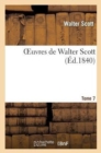 Image for Oeuvres de Walter Scott. T. 7