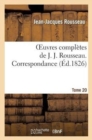 Image for Oeuvres Compl?tes de J. J. Rousseau. T. 20 Correspondance T1