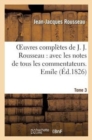 Image for Oeuvres Compl?tes de J. J. Rousseau. T. 3 Emile T1