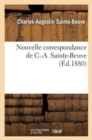 Image for Nouvelle Correspondance de C.-A. Sainte-Beuve