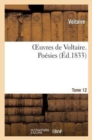 Image for Oeuvres de Voltaire Tome 12. Po?sies. T. 1