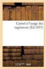 Image for Carnet A l&#39;Usage Des Ingenieurs