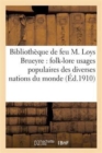 Image for Catalogue de la Bibliotheque de Feu M. Loys Brueyre: Folk-Lore