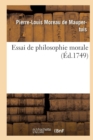Image for Essai de Philosophie Morale