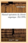 Image for Manuel Op?ratoire de Chimie Organique