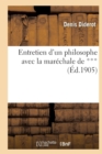 Image for Entretien d&#39;Un Philosophe Avec La Marechale de ***