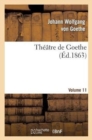 Image for Th??tre de Goethe.Volume 1
