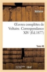 Image for Oeuvres Compl?tes de Voltaire. Correspondances,14