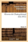 Image for Oeuvres de Chateaubriand. Essai Sur La Litt?rature Anglaise. Vol. 15