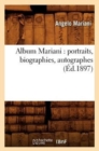 Image for Album Mariani: Portraits, Biographies, Autographes (?d.1897)