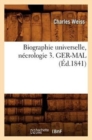 Image for Biographie Universelle, Necrologie 3. Ger-Mal (Ed.1841)
