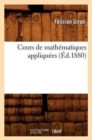 Image for Cours de Mathematiques Appliquees (Ed.1880)