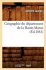 Image for G?ographie Du D?partement de la Haute-Marne (?d.1881)