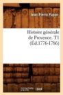 Image for Histoire G?n?rale de Provence. T1 (?d.1776-1786)