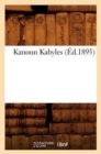 Image for Kanoun Kabyles (Ed.1895)