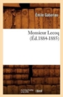 Image for Monsieur Lecoq (?d.1884-1885)