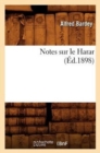 Image for Notes Sur Le Harar (?d.1898)