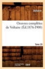 Image for Oeuvres Compl?tes de Voltaire. Tome 29 (?d.1876-1900)
