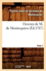 Image for Oeuvres de M. de Montesquieu. [Tome 1] (?d.1767)