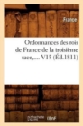 Image for Ordonnances Des Rois de France de la Troisieme Race. Volume 15 (Ed.1811)